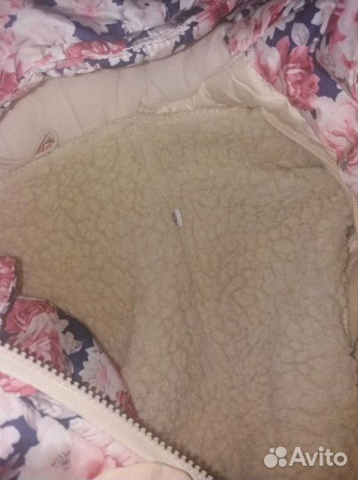 Комбинезон осень-зима 2шт 74см. и 80см