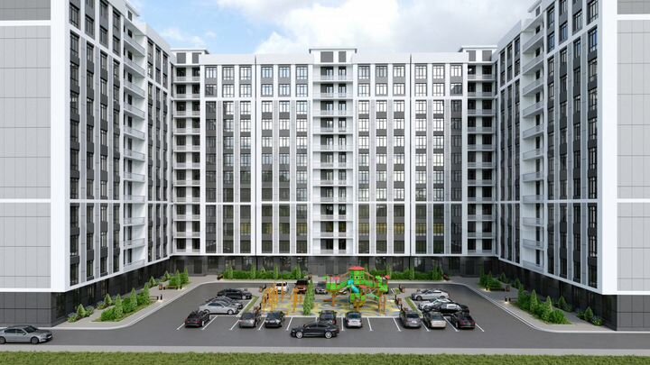 1-к. квартира, 44,2 м², 3/12 эт.