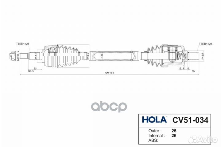 Привод в сборе renault Duster 2.0 2WD/4WD AT, K
