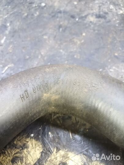 Патрубок радиатора нижний honda civic 6