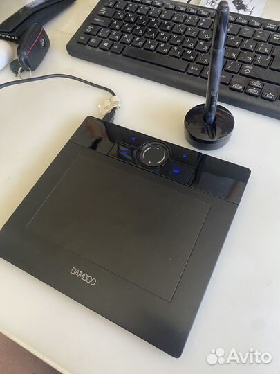 Графический планшет wacom bamboo mte-450