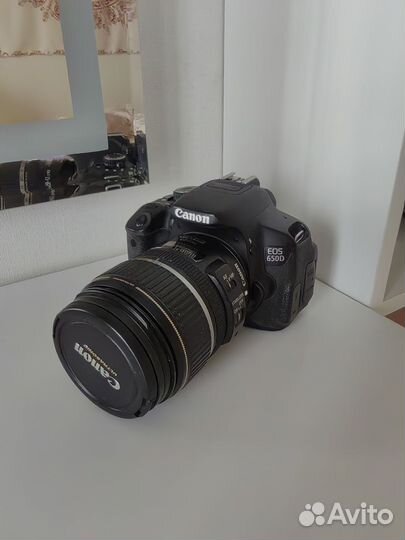 Фотоаппарат canon 650d+объектив 17-85+софтбокс