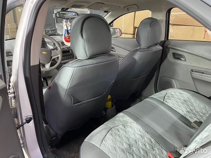 Премиальные чехлы для Chevrolet Cobalt велюр 5D