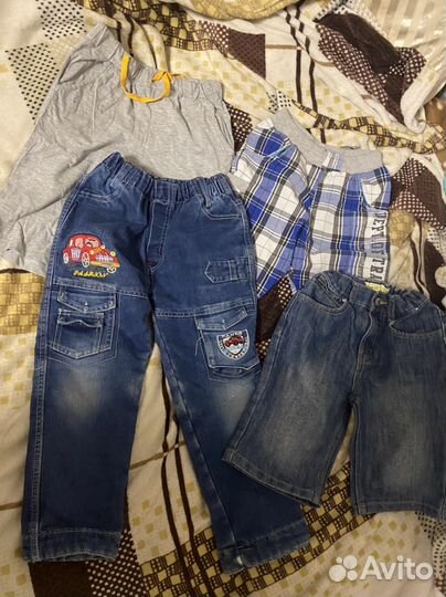 Большой пакет вещей на мальчика 4 5 6 лет