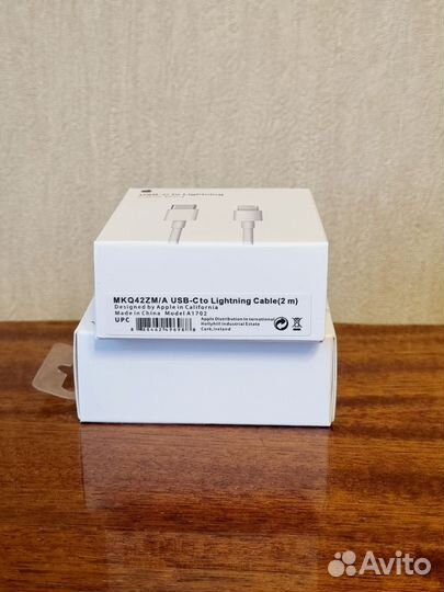 Зарядный кабель Apple USB-C to Lightning 2 метра