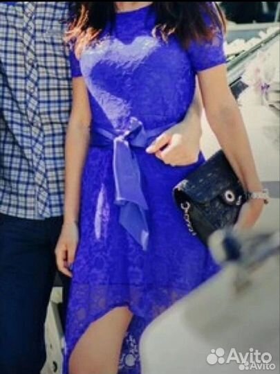 Гипюровое платье кружевное