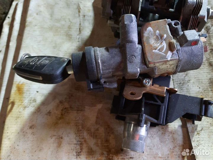 Замок зажигания с ключом audi a 4 b7