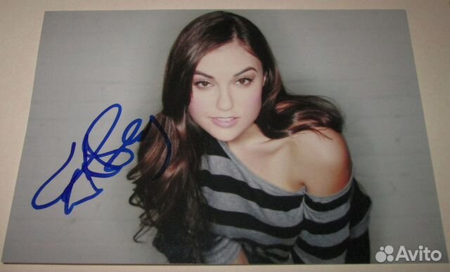 Автограф Саши Грей (Sasha Grey)