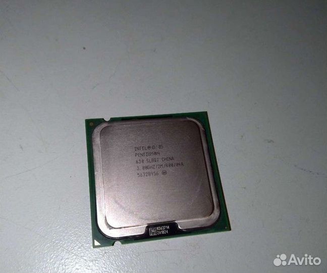Процессоры Intel Pentium
