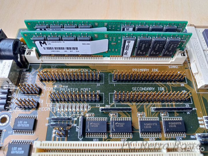 Топповый набор Asus PVI-486SP3 + AMD 5x86-160MHz