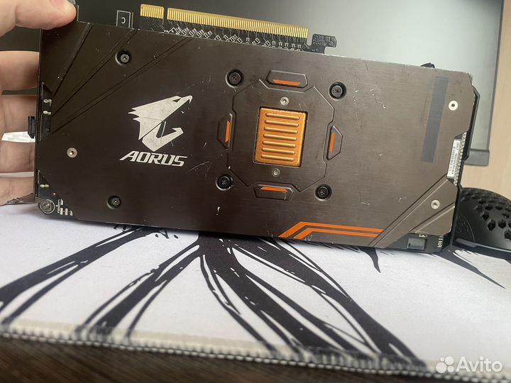 Видеокарта rx570 8gb gigabyte