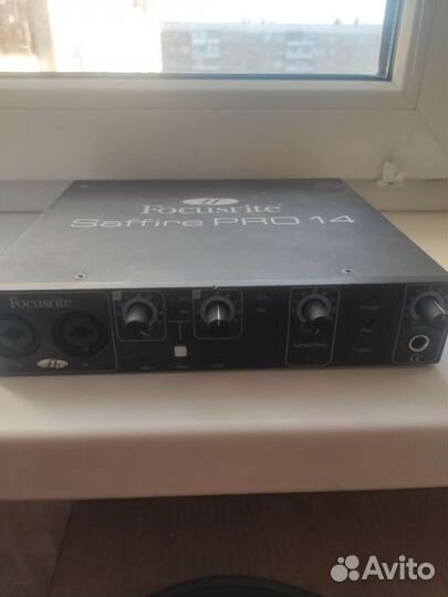 Звуковая карта focusrite saffire pro 14