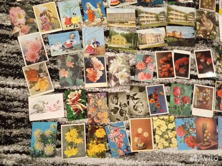 Открытки советские чистые за одну