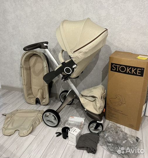 Коляска Stokke xplory 2in1 (Beige Melange)