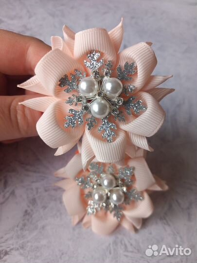 Банты Бантики для волос Камелии