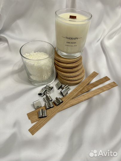 Ароматическая свеча ручной работы