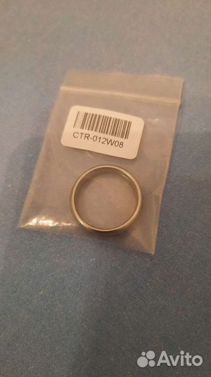 Кольцо карбид-фольфрамовое размер 18 ширина 4мм