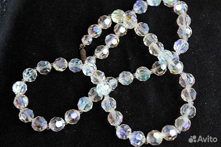 Бусы Яблонекс Чехословакия винтаж