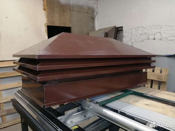 Дымник, оголовок, флюгарка (тип хай-тек) 400х785