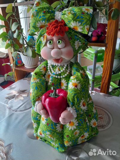 Куклы на чайник и домовёнок