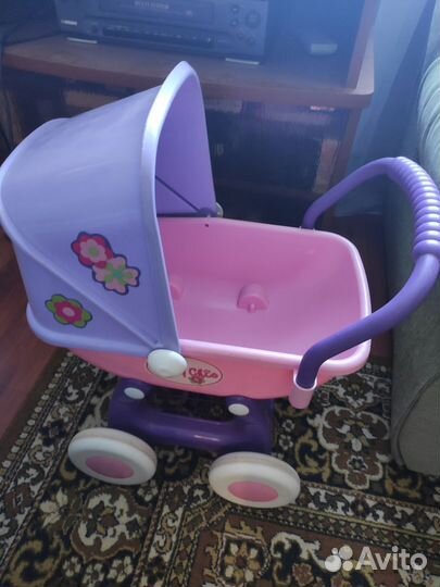 Игрушки, коляска для куклы