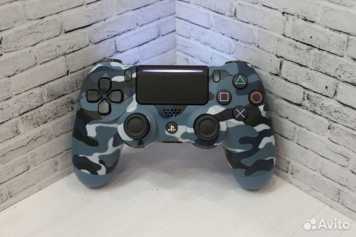 Геймпад для PS4 Blue Camouflage