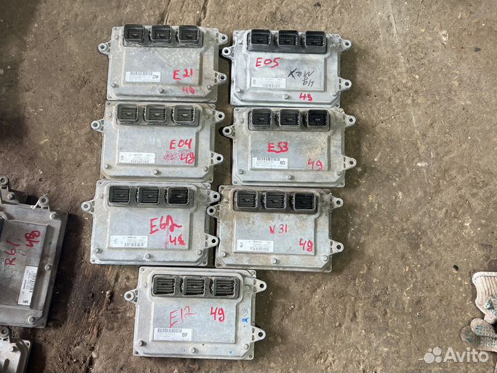 Honda civic 4д блок управления двигателя