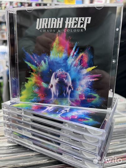 Музыкальные cd диски Uriah heep 2023 chaos&colour