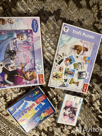 Пазлы пакетом+мозайка