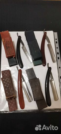 Бритвы опасные СССР винтаж с футлярами