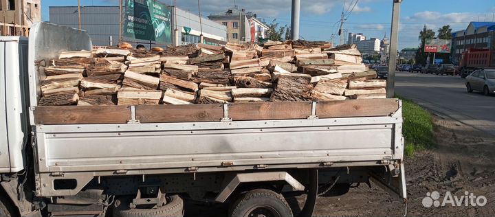 Дрова березовые колотые