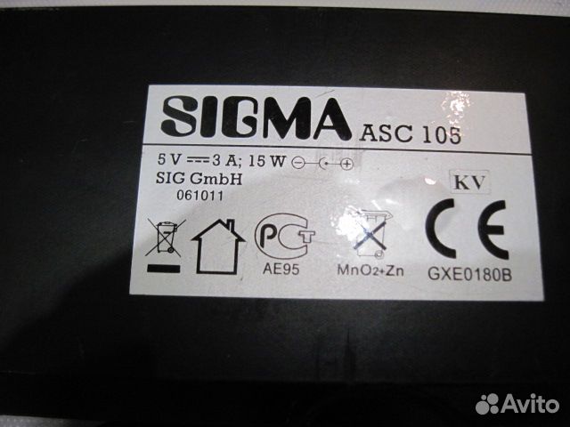 Бегущая строка sigma ASC 105