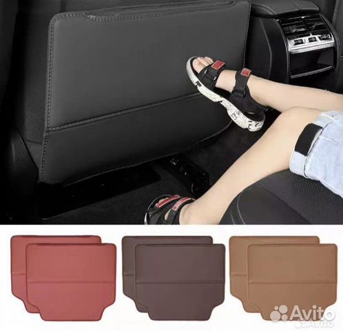 Защитная накидка на спинку сиденья черная