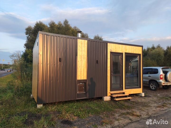 Каркасная баня под заказ