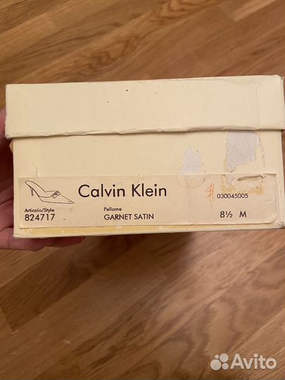 Мюли Calvin Klein