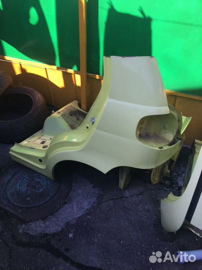 Заднее левое крыло на Деу Матиз