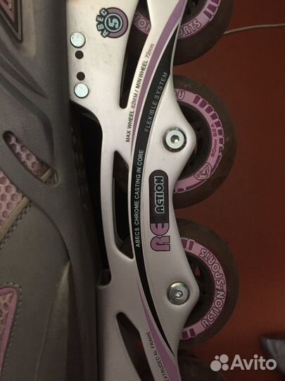 Роликовые коньки женские 39 размер