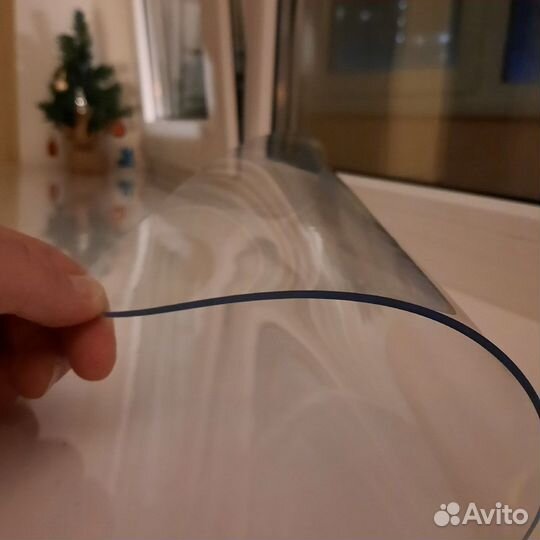 Гибкое стекло на стол l-6105