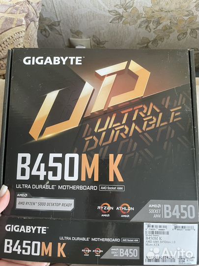 Материнская плата с процессором