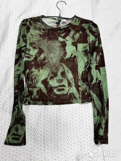 Прозрачный топ HM