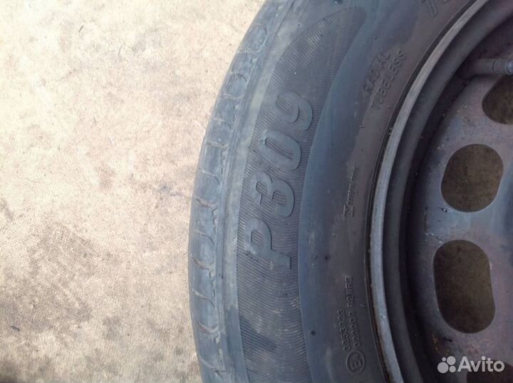 R15 Rapid P309 195/65, PCD 4x108 DIA 65.1