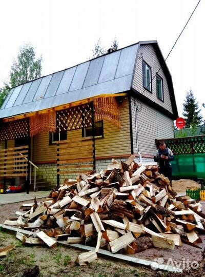 Дрова колотые Осиновые любого объема