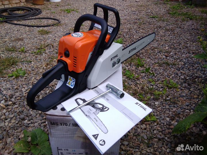 Бензопила новая stihl ms 170 c