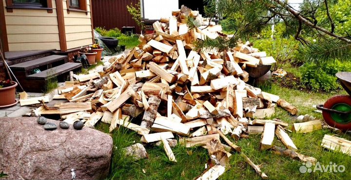 Дрова сухие колотые с доставкой