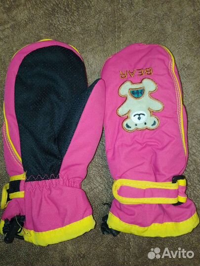 Варежки непромокаемые зимние