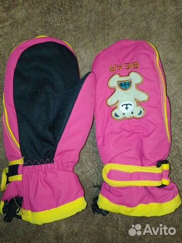 Варежки непромокаемые зимние