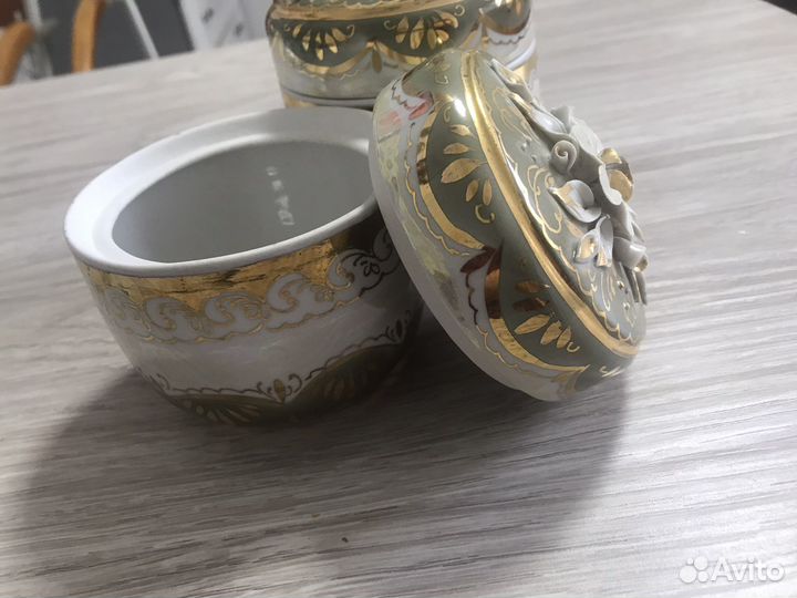 Фарфоровая шкатулка СССР