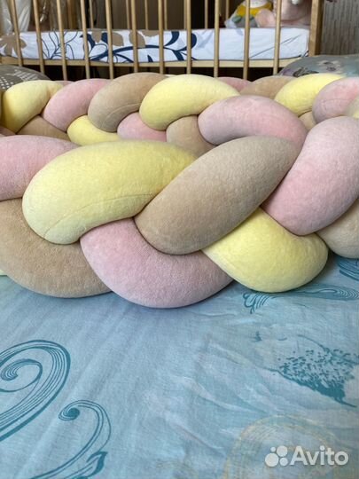 Бортик косичка