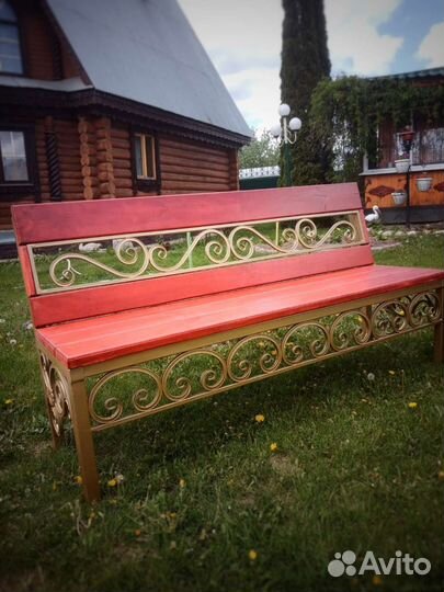Лавочка кованная