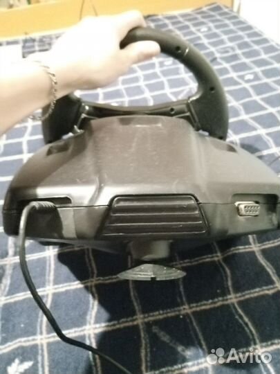 Руль Logitech vibration feedback wheel